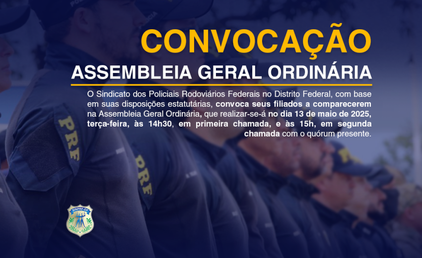 EDITAL DE CONVOCAÇÃO – ASSEMBLEIA GERAL ORDINÁRIA