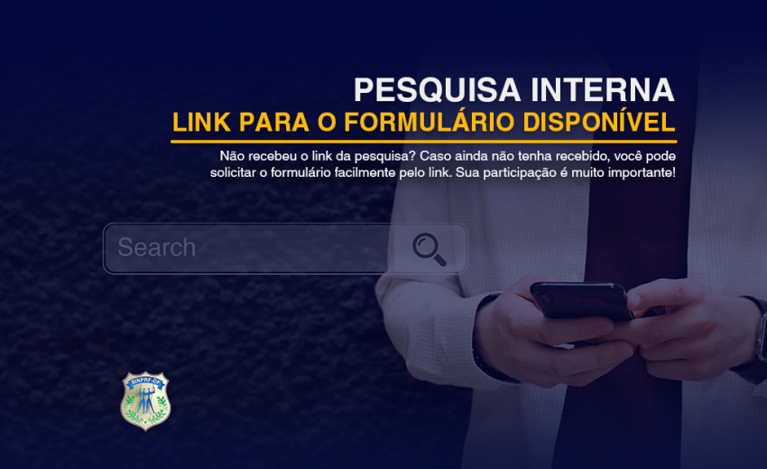 CONVITE PARA PESQUISA INTERNA